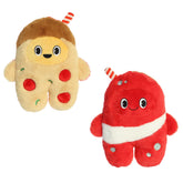 Versatile Pizza & Soda FlipOvers plush, flipping between a slice and soda, ideal for lovers of playful gifts.
